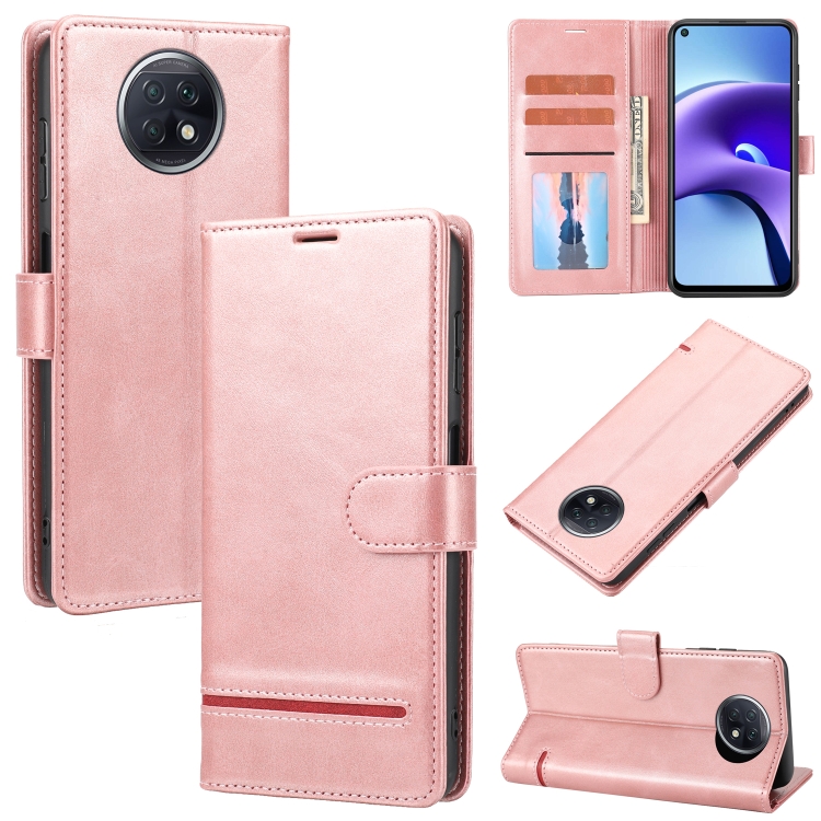 

For Xiaomi Redmi Note 9T / 9 5G Classic Wallet Flip Leather Phone Case(Pink)