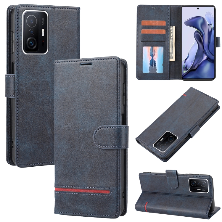 

For Xiaomi 11T / 11T Pro Classic Wallet Flip Leather Phone Case(Blue)