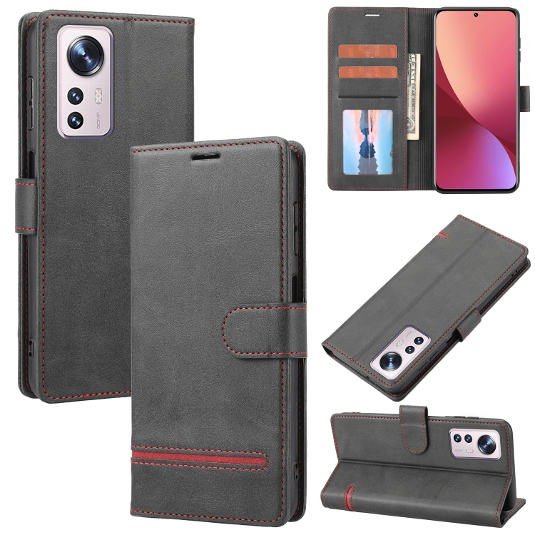 

For Xiaomi 12 Lite Classic Wallet Flip Leather Phone Case(Black)