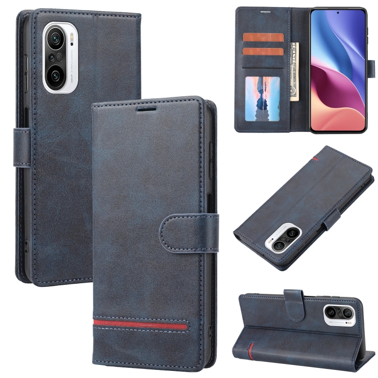 

For Xiaomi Poco F3 / K40 / K40 Pro Classic Wallet Flip Leather Phone Case(Blue)