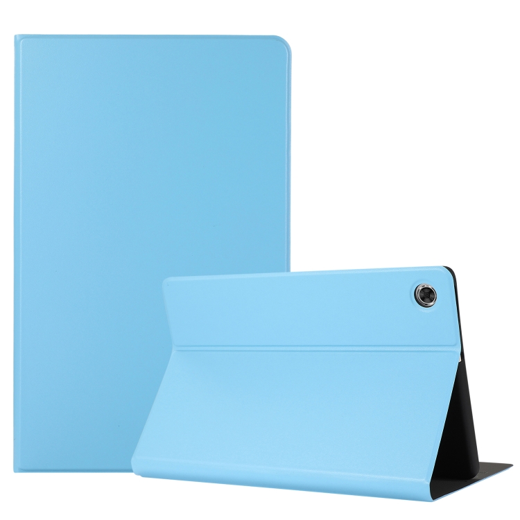 

For OPPO Pad Air Voltage Craft Texture TPU Flip Leather Tablet Case(Sky Blue)