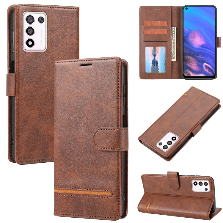 

For OPPO K9S Classic Wallet Flip Leather Phone Case(Brown)