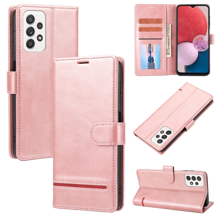 

For Samsung Galaxy A32 4G Classic Wallet Flip Leather Phone Case(Pink)