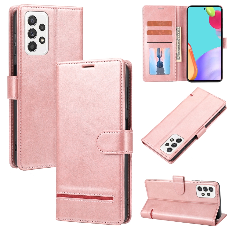 

For Samsung Galaxy A53 5G Classic Wallet Flip Leather Phone Case(Pink)