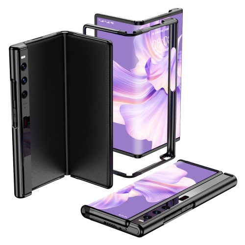 

For Huawei Mate Xs 2 Ultra-thin Frame Shockproof Phone Case(Black)