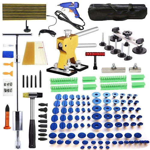 

D5 151 in 1 Car Paintless Dent Dings Repair Lifter Tools Kit, Plug Type:US Plug