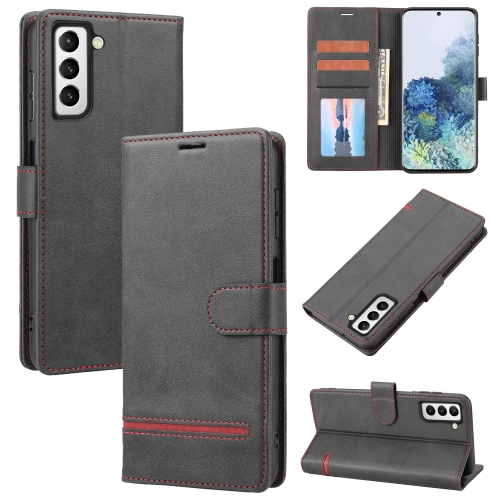 

For Samsung Galaxy S21 5G Classic Wallet Flip Leather Phone Case(Black)