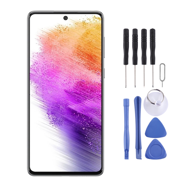 

Original Super AMOLED LCD Screen For Samsung Galaxy A73 5G SM-A736B with Digitizer Full Assembly