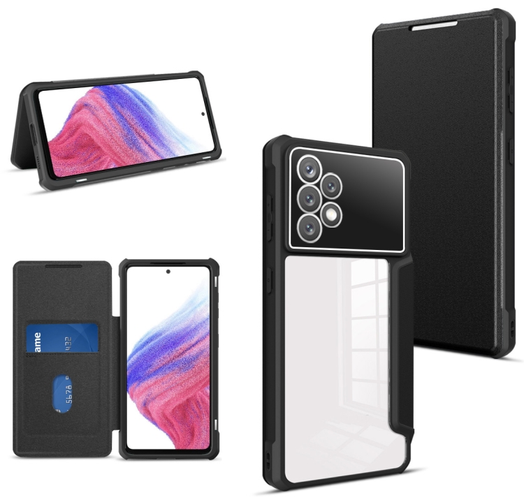 

For Samsung Galaxy A53 5G Magnetic Flip Leather Phone Case(Black)