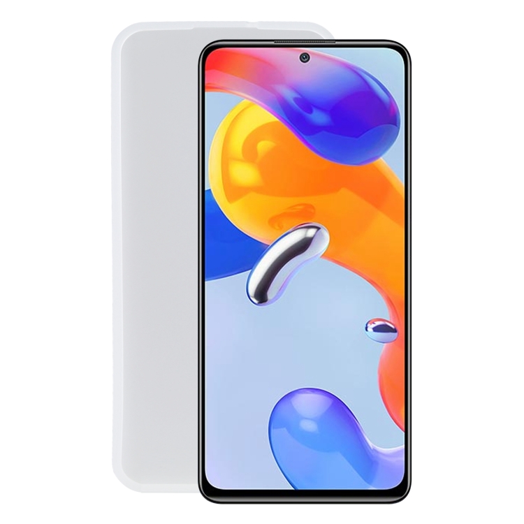 

For Xiaomi Redmi Note 11 Pro 5G TPU Phone Case(Transparent White)