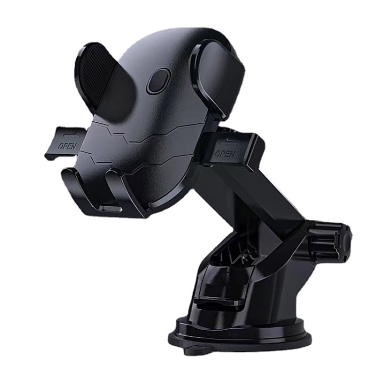 

FLOVEME YXF226945 Suction Cup Car Center Console Phone Holder(Black)