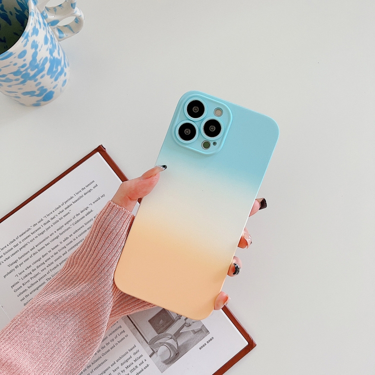 

Gradient PP Phone Case For iPhone 12 Pro Max(Yellow)