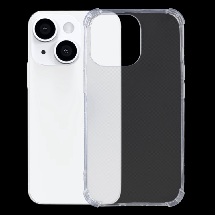 

For iPhone 14 Pro Max Four-corner Shockproof TPU Phone Case (Transparent)