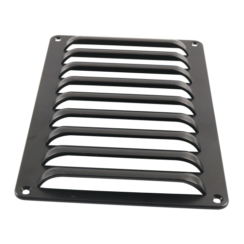 

A6785 214x149mm Black Rectangle Louvered Ventilation Plastic Venting Panel Cover