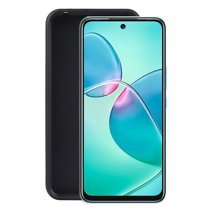 

For Infinix Hot 12 Play TPU Phone Case(Black)