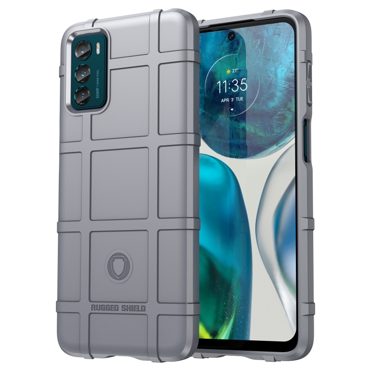 

For Motorola Moto G42 Full Coverage Shockproof TPU Phone Case(Grey)