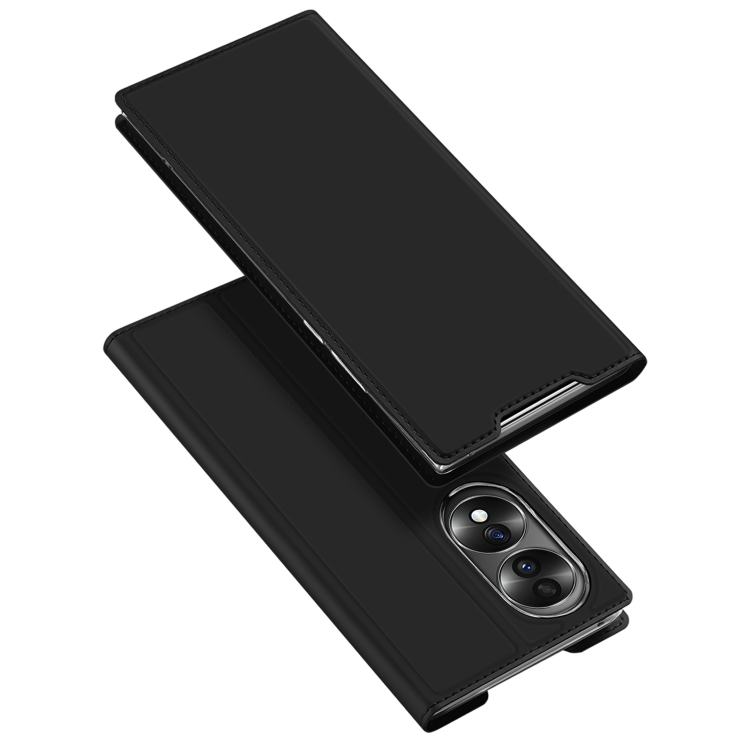 

For Honor 70 DUX DUCIS Skin Pro Series PU + TPU Leather Phone Case(Black)