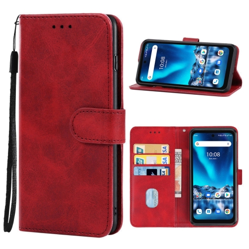 

For UMIDIGI BISON 2 PRO Leather Phone Case(Red)