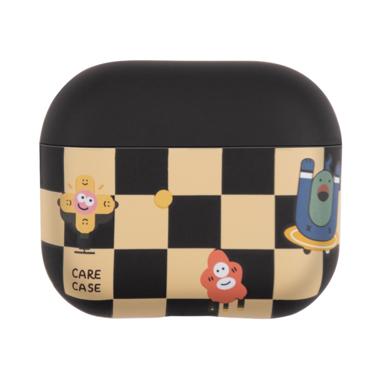 

Wireless Earphone TPU Protective Case For AirPods 3(Checkerboard Monster)