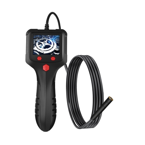 

8mm Camera 2.4 inch HD Handheld Industrial Endoscope With LCD Screen, Length:5m