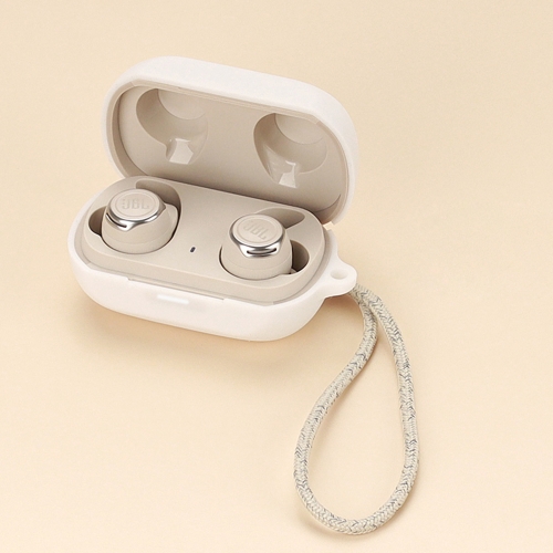 

Bluetooth Earphone Silicone Protective Case For JBL Reflect Flow Pro(White)