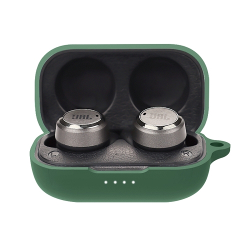 

Bluetooth Earphone Silicone Protective Case For JBL T280TWS(Dark Green)