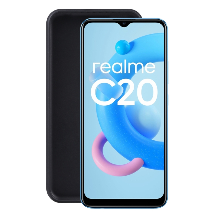 

For OPPO Realme C20 TPU Phone Case(Black)
