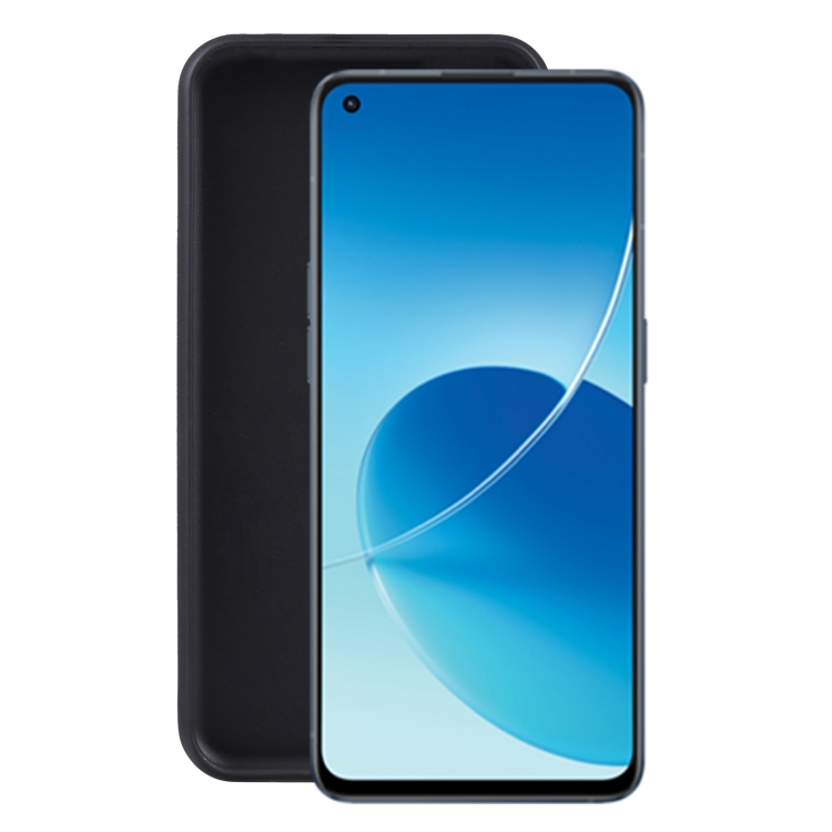 

For OPPO Reno6 Z TPU Phone Case(Black)