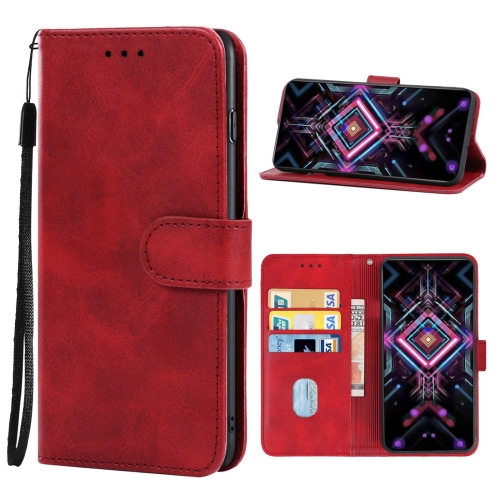 

For Xiaomi Redmi K40 Gaming Leather Phone Case(Red)