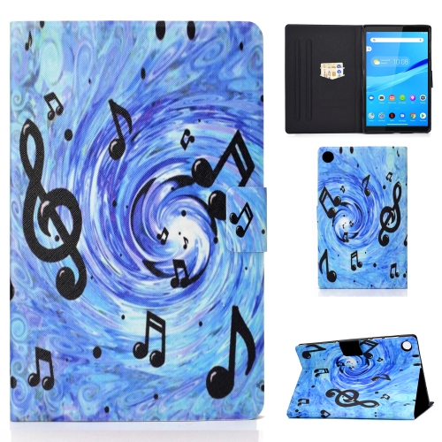 

For Lenovo Tab M10 Plus 10.6 3rd Gen 2022 Colored Drawing Smart Leather Tablet Case(Sheet Music)