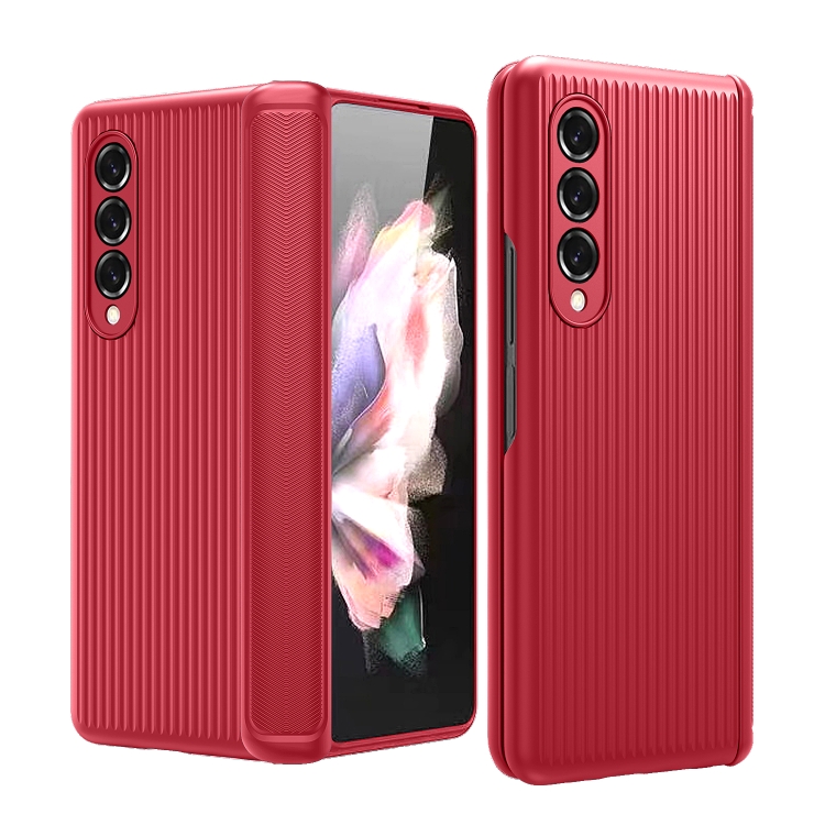 

For Samsung Galaxy Z Fold3 5G Outer Protection Luggage Design Phone Case(Red)