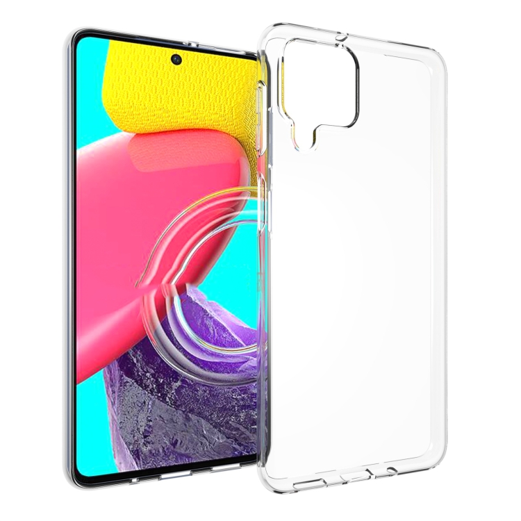 

For Samsung Galaxy M53 5G Waterproof Texture TPU Phone Case(Transparent)