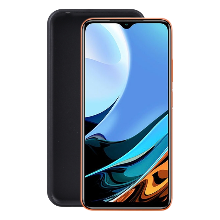 

For Xiaomi Redmi 9T / Note 9 4G Chinese / 9 Power Indian TPU Phone Case(Black)
