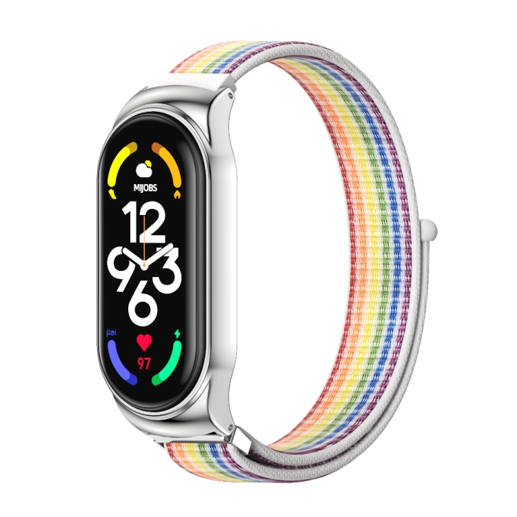 For Xiaomi Mi Band NFC MIJOBS CS Stainless Steel Case