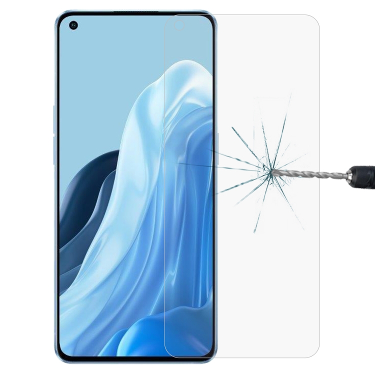 

0.26mm 9H 2.5D Tempered Glass Film For OPPO Reno7 A