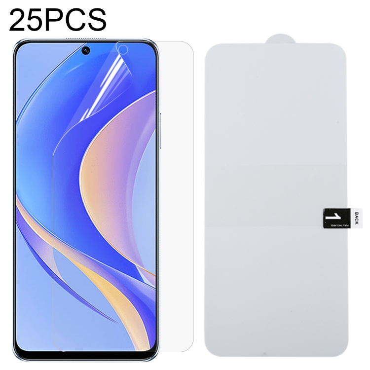 

25 PCS Full Screen Protector Explosion-proof Hydrogel Film For Huawei nova Y90