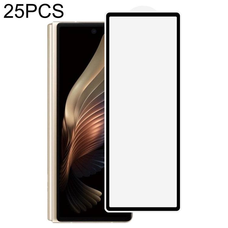 

25 PCS Full Glue Screen Tempered Glass Film For Samsung W21 5G