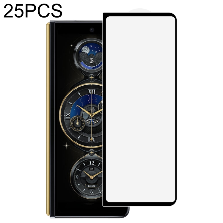 

25 PCS Full Glue Screen Tempered Glass Film For Samsung W22 5G