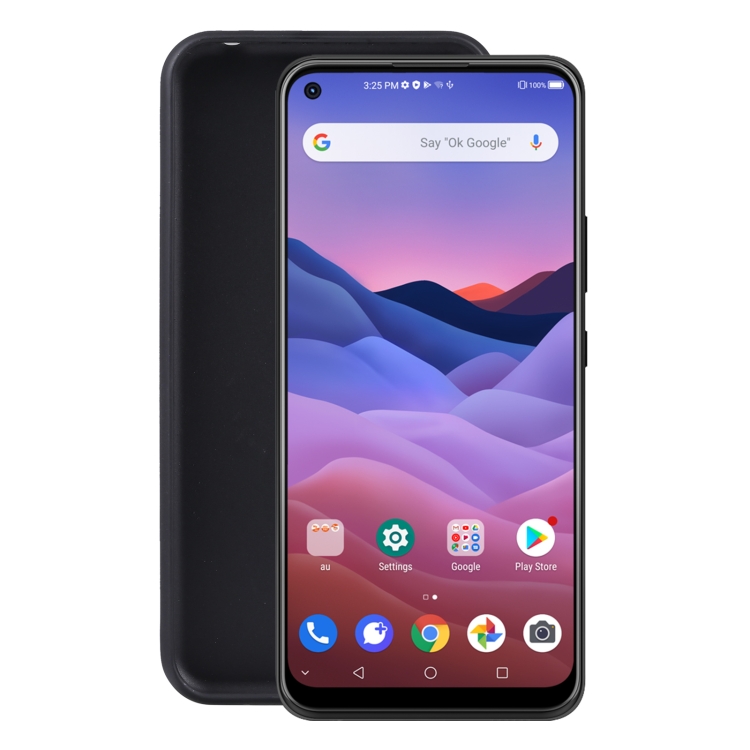 

For ZTE A1 ZTG01 5G TPU Phone Case(Black)