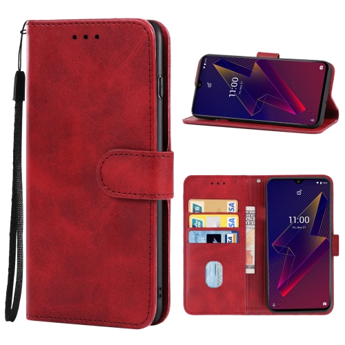 

For Wiko Power U20 Leather Phone Case(Red)