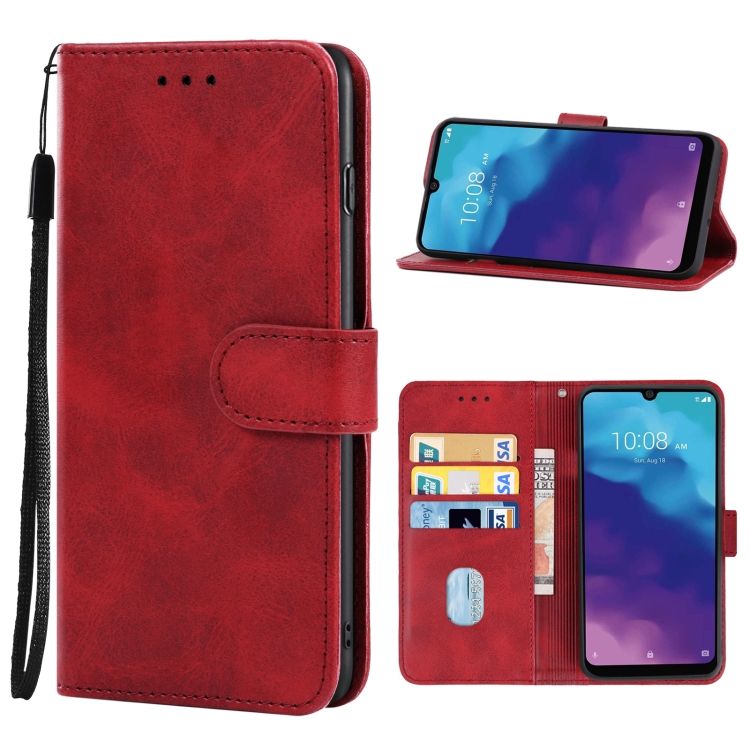 

For ZTE A7 2020 Leather Phone Case(Red)