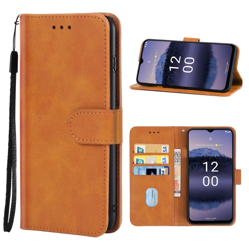 

For Nokia G11 Plus Leather Phone Case(Brown)