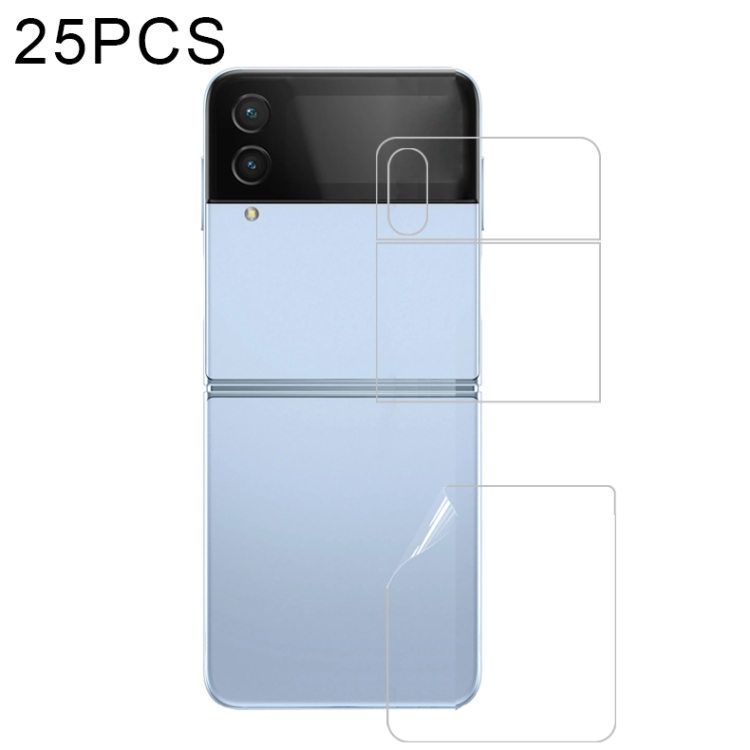 

25 PCS Full Screen Protector Explosion-proof Hydrogel Film For Samsung Galaxy Z Flip4(Back Screen)
