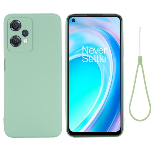 

For OnePlus Nord CE 2 Lite 5G Solid Color Liquid Silicone Full Coverage Phone Case(Green)