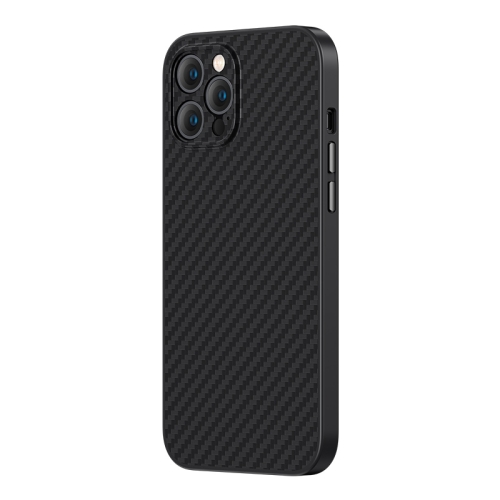 Benks MagSafe Magnetic Kevlar Carbon Fiber Phone Case For iPhone 12 Pro(Black)
