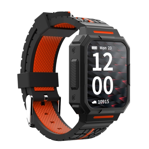 

S09-C 1.69 inch Full Touch Screen Smart Watch, IP67 Waterproof Support Heart Rate & Blood Oxygen Monitoring / Multiple Sports Modes(Orange)