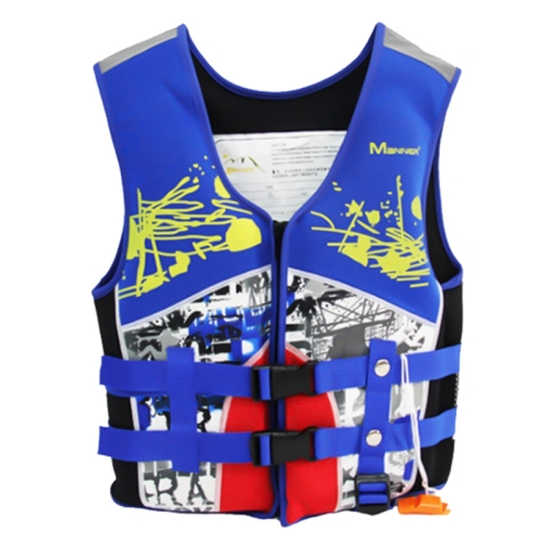 

MANNER QP2014 Children Buoyancy Aid Swim Jacket Snorkeling Vest, Size:M(蓝色)