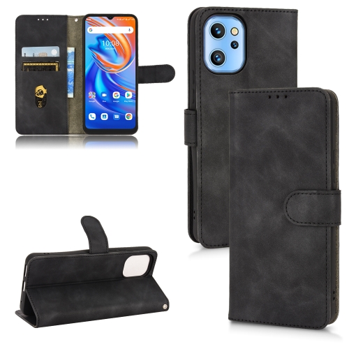 

For UMIDIGI A13 / A13 Pro / A13S Skin Feel Magnetic Flip Leather Phone Case(Black)