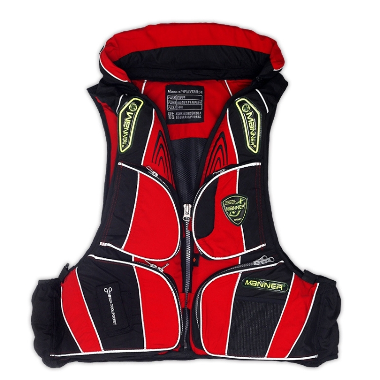 

MANNER QP2028 Adult Buoyancy Multiple Pockets Fishing Vest Life Jacket