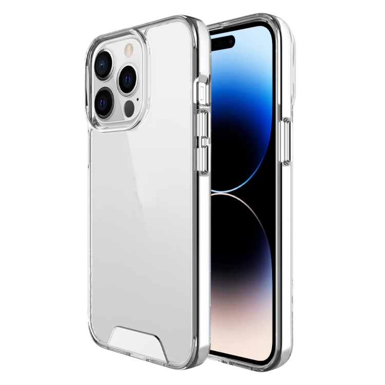

For iPhone 14 Pro Transparent Acrylic TPU Phone Case(Transparent)